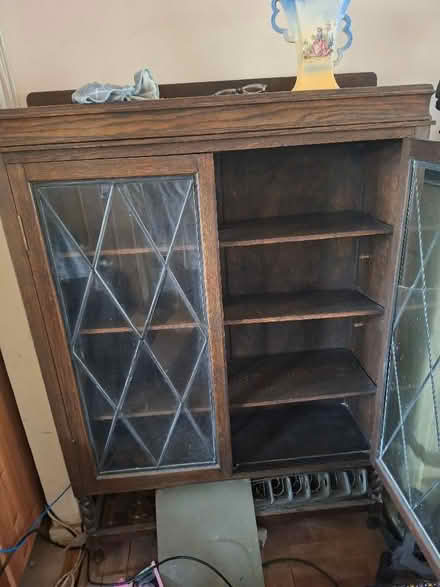 Photo of free Vintage display cabinet (St Nicholas SG1) #1