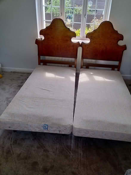 Photo of free 2 X single bed/divan bases (Sutton Courtenay OX14) #1