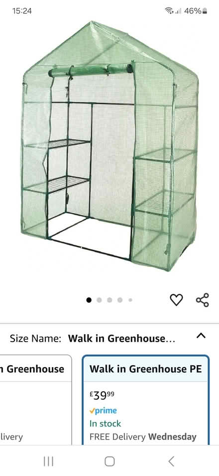Photo of free Walk in plastic greenhouse (CV2 - Henley Green) #1
