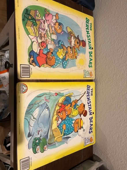Photo of free 2 Berenstein Bear toddler puzzles (94087) #1