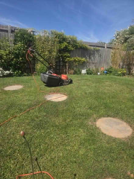 Photo of free Flymo easymow lawn mower (Redditch B98) #1