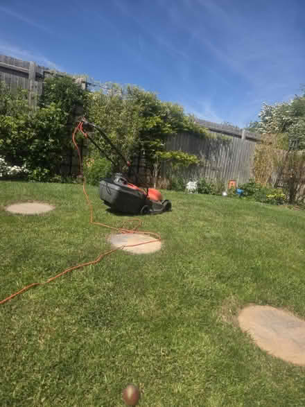 Photo of free Flymo easymow lawn mower (Redditch B98) #1