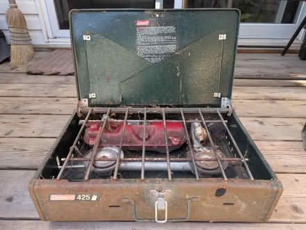Photo of free Two Coleman camp stoves + fuel (Little Italy) #2