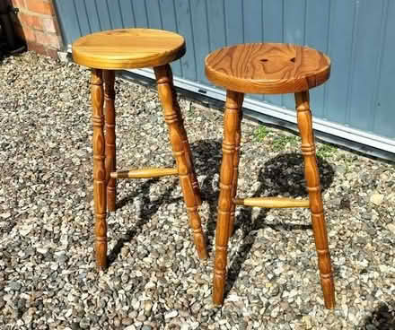 Photo of free Pine kitchen stools (Edgiock B96) #2