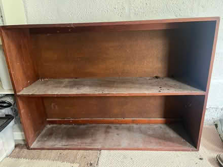 Photo of free Large wooden shelf unit (Elgin IV30) #1