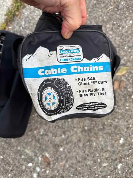 Photo of free Two sets of cable chains (El Cerrito) #1