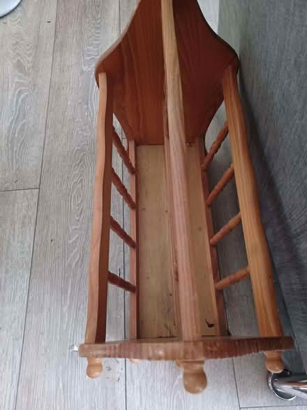 Photo of free Magazine rack, wooden (Walsworth SG4) #1
