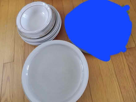 Photo of free 2 big plates, 5 small ones & 1 bowl (Near the experimental farm) #1