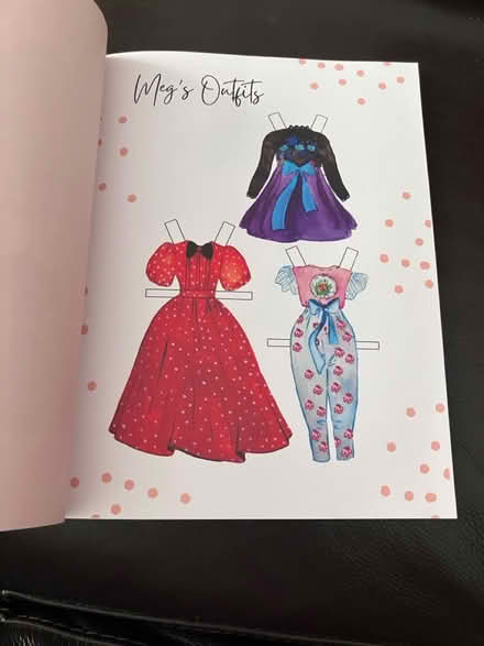 Photo of free Cut Out Paper Dolls book (NN14) #4