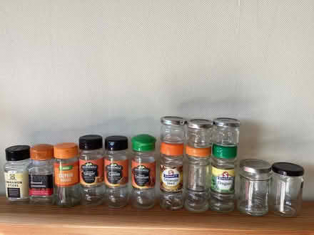Photo of free Various Spice jars & Small Glass Jars (Mappleborough Green B80) #1