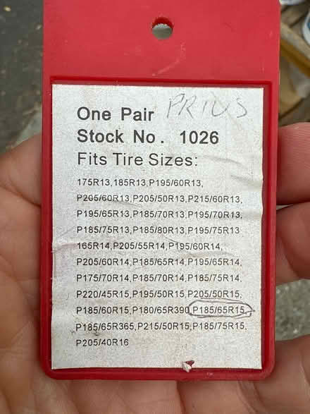 Photo of free Two sets of cable chains (El Cerrito) #3