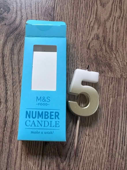 Photo of free 4 and 5 cake candles (Carnforth LA5) #2