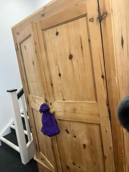 Photo of free Wooden wardrobe and table (Bulwell NG6) #3