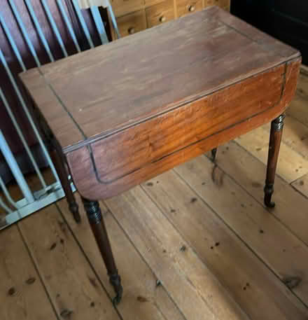 Photo of free Old fold out table (Harding Street, Tenby) #1
