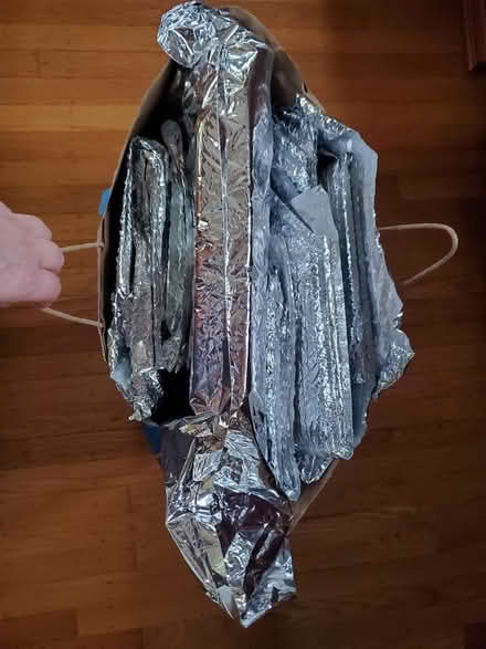 Photo of free Large foil bags (Capitol Hill) #2
