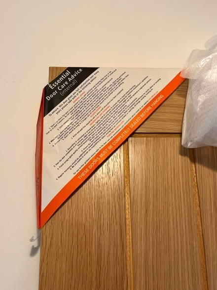 Photo of free Unused door (South Park, Reigate) #2