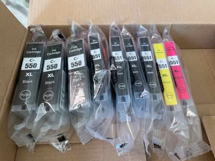 Photo of free Canon Printer Ink C-550 and C-551 (Wixams MK42) #1