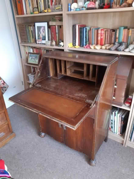 Photo of free Vintage writing desk (Leeman Road YO26) #2