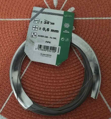 Photo of free Piano Wire 0.6mm diameter x 34m (Starbeck HG1) #1