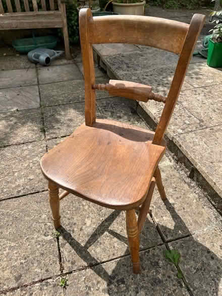 Photo of free Vintage wooden chair (Hinton Charterhouse) #1