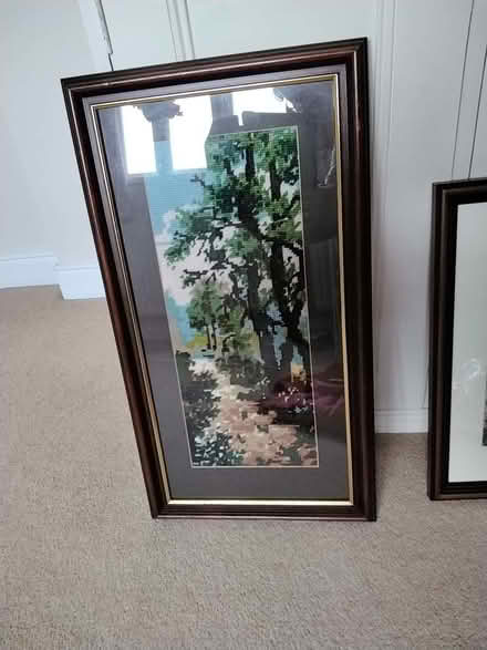 Photo of free Woodland framed tapestry (Franche DY11) #1