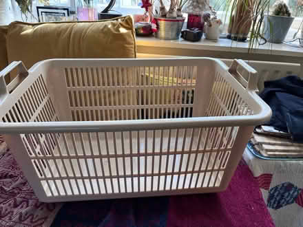 Photo of free Plastic laundry basket (Arundel BN18) #1