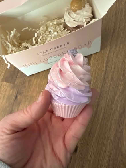 Photo of free Two cupcake themed sealed soaps (Harringay Green Lanes N4) #3