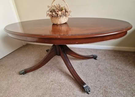 Photo of free Antique wooden coffee table (RG24) #1
