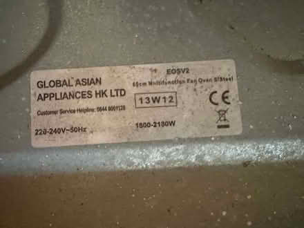 Photo of free Electric oven (Spring Grove TW7) #2