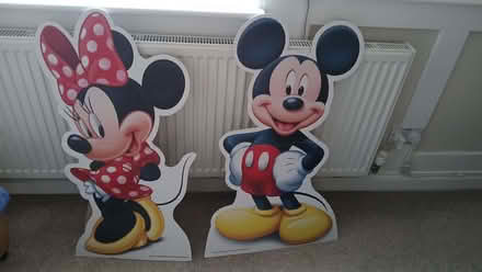 Photo of free Mickey and Minnie Mouse cardboard cutouts (Matlock DE4) #1