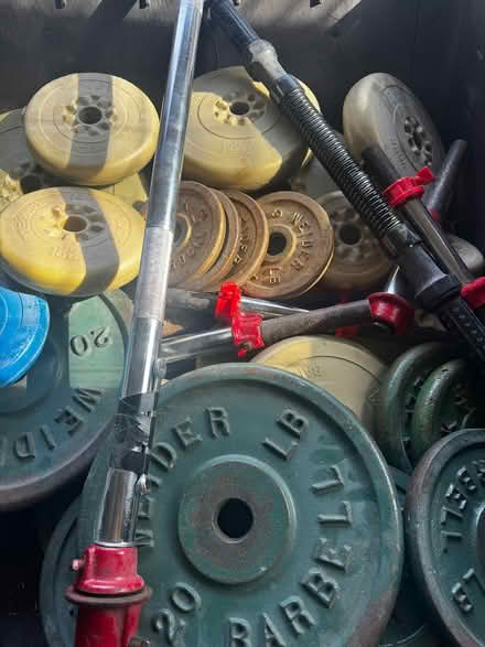 Photo of free Old school barbells (Cumberland East side.) #1