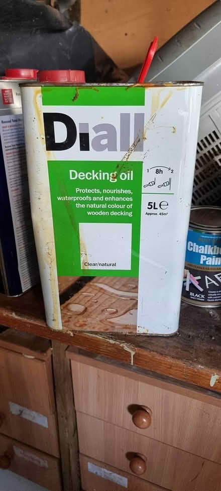 Photo of free Decking oil clear (Ilford) #1