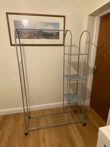 Photo of free Clothes Rail With Shelves (CT1) #1