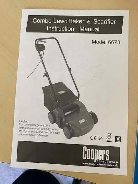 Photo of free Lawn Scarifier & raker (Widford CM1) #2