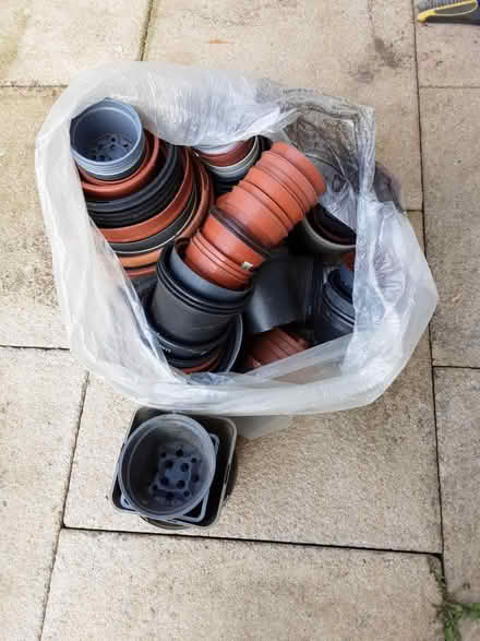 Photo of free Flower pots - plastic (Witham CM8) #1