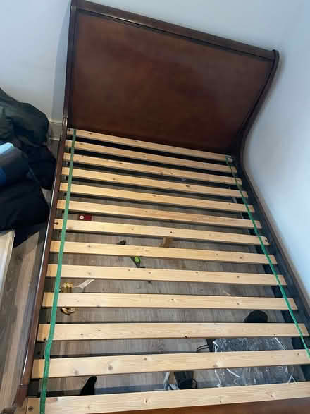 Photo of free Double bed. Solid wood (Catford SE6) #2