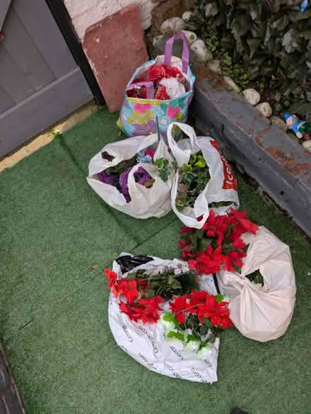 Photo of free Artificial flowers (Wallasey) #1