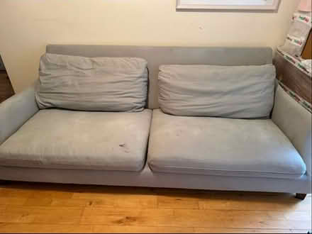 Photo of free Three seater Grey sofa (Donnybrook) #3