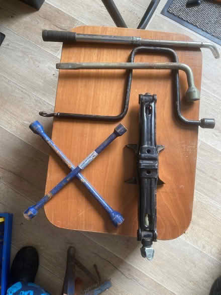 Photo of free Various Wheelnut Wrenches and Car Jack (High Bentham LA2) #1