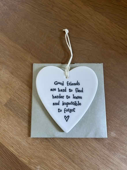 Photo of free Decorative ceramic heart (Wimbledon Chase, SW20) #1
