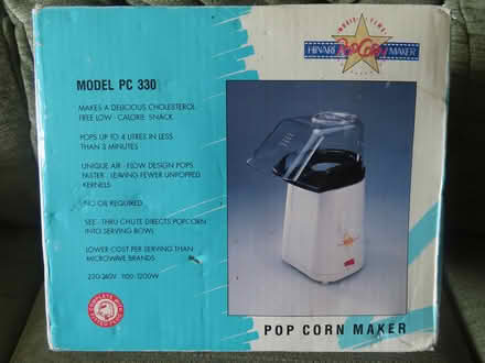 Photo of free Pop Corn Maker (Meldreth) #2