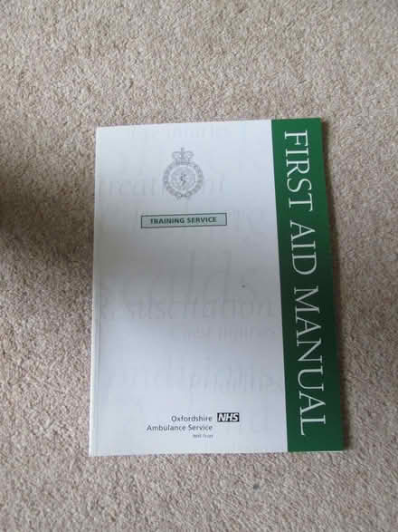 Photo of free First aid manual (Charlton OX12) #1