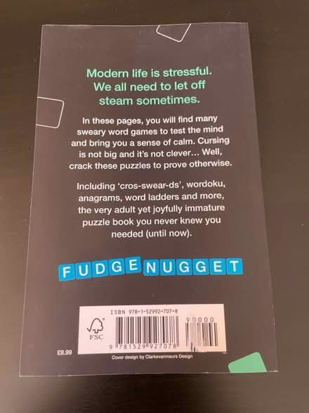 Photo of free Sweary Puzzle Book (Wixams MK42) #2