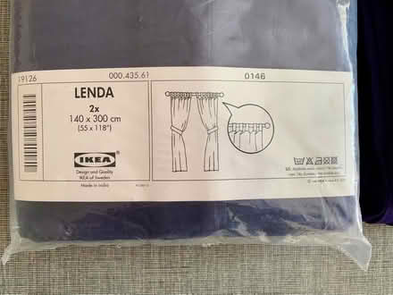Photo of free 2 pairs of extra long curtains (Studham LU6) #2