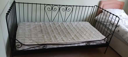 Photo of free Metal bed and mattress (Badby, NN11) #2