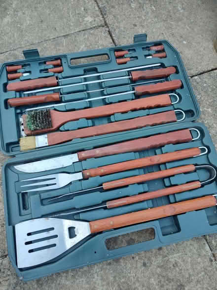 Photo of free BBQ cooking set (Southbourne BH6) #1