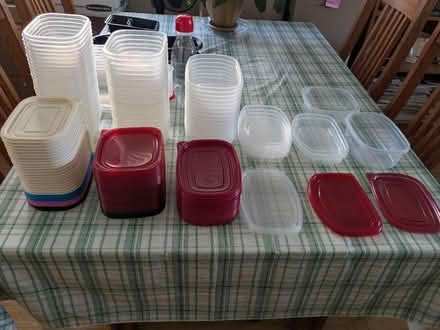 Photo of free Clean Food Storage Containers (Castro Valley) #1