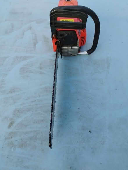 Photo of free Morrison petrol-powered chainsawaw. (Knighton LE2) #4
