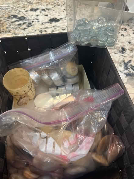 Photo of free Rocks, tealights, votives, gems (Ravenswood) #1