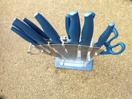Photo of free Knife Block with Scissors and Peeler (Leckhampton GL53) #1